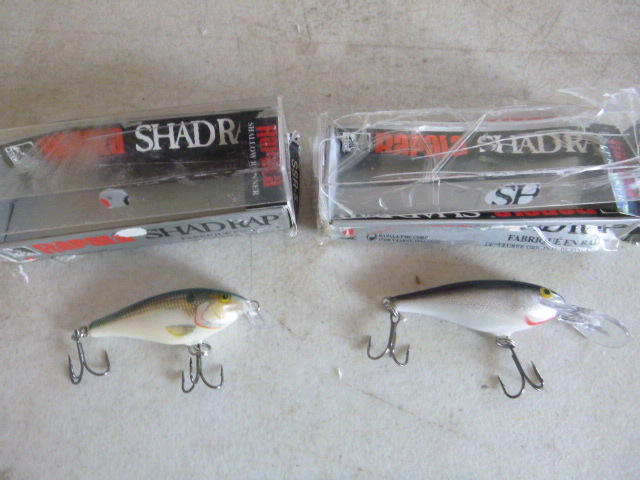 2 Rapala Shad RAPS