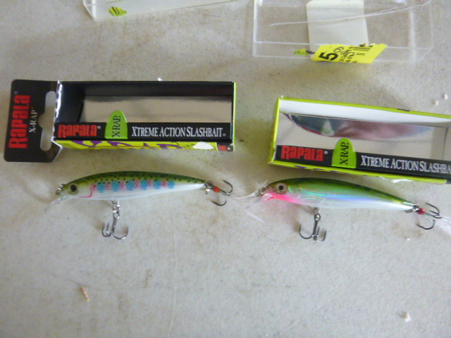 2 Rapala X-Rap X-Treme Action Slash Bait