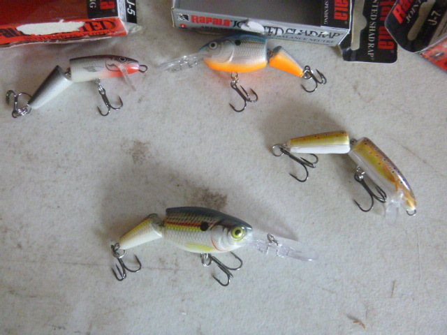 4 Rapala Jointed Baits