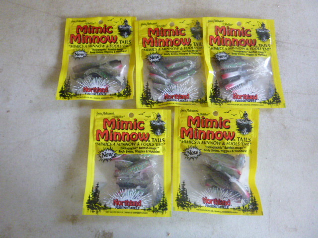 5 Packs of Northland Mimic Minnows