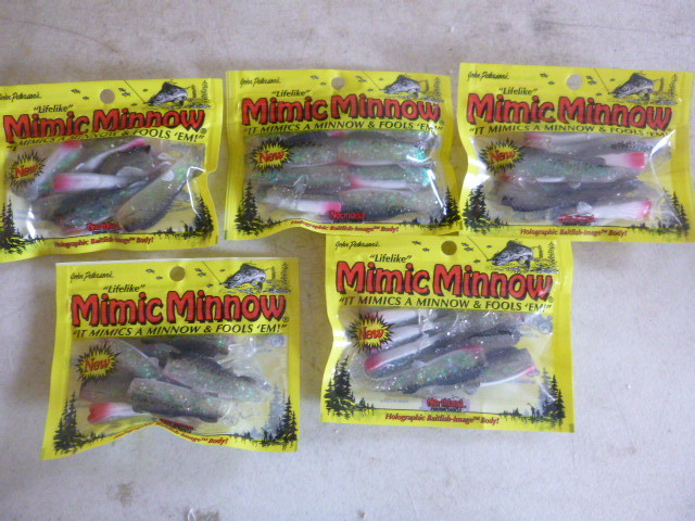 5 Packs of Northland Mimic Minnows