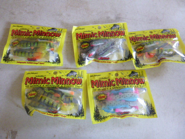 5 Packs of Northland Mimic Minnows
