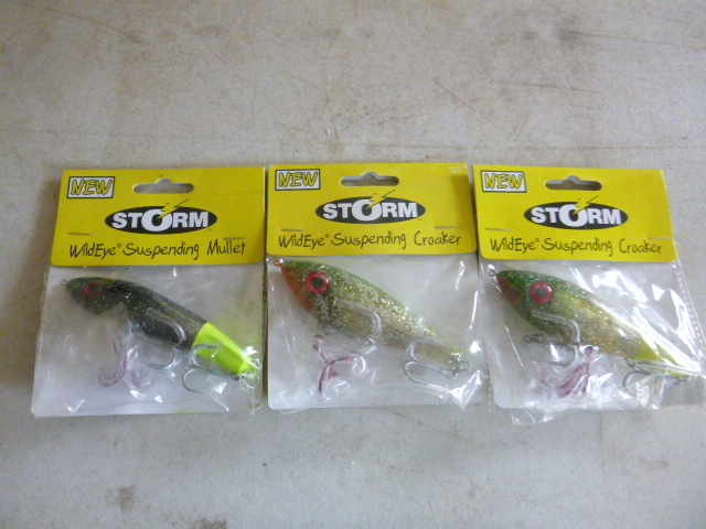 3 Storm Wildeye Suspending Lures