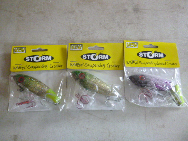 3 Storm Wildeye Suspending Lures