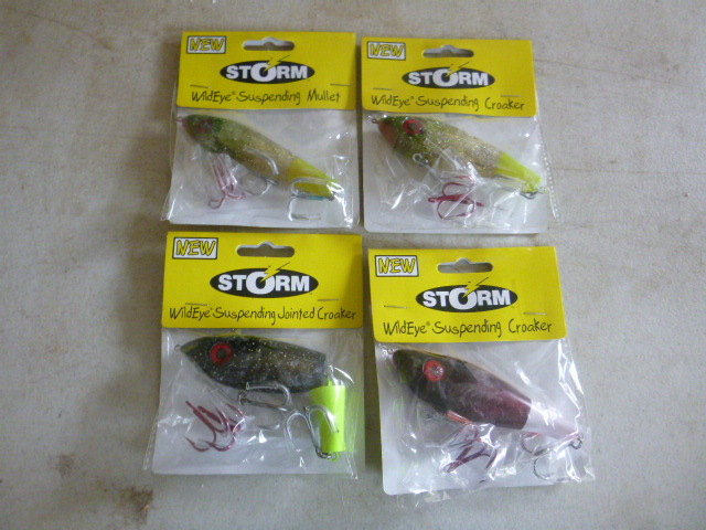 4 Storm Wildeye Suspending Lures