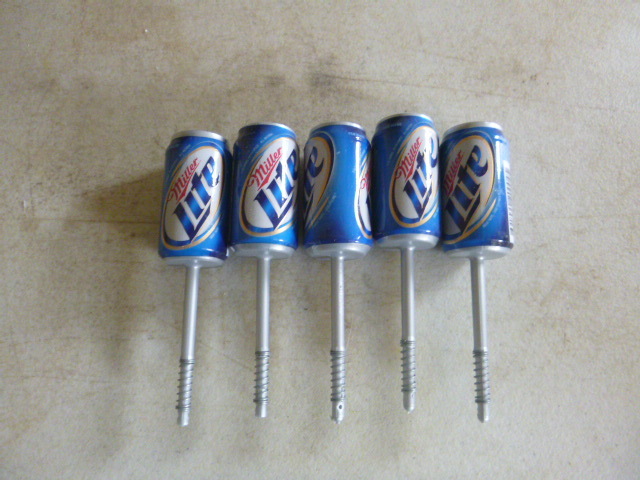 5 Beer Can Bobbers