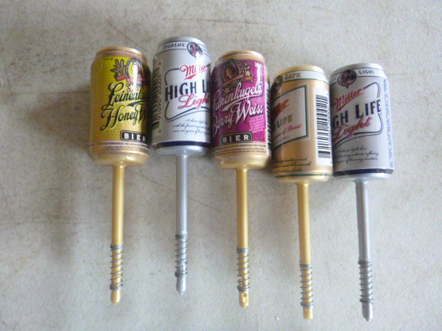 5 Beer Can Bobbers
