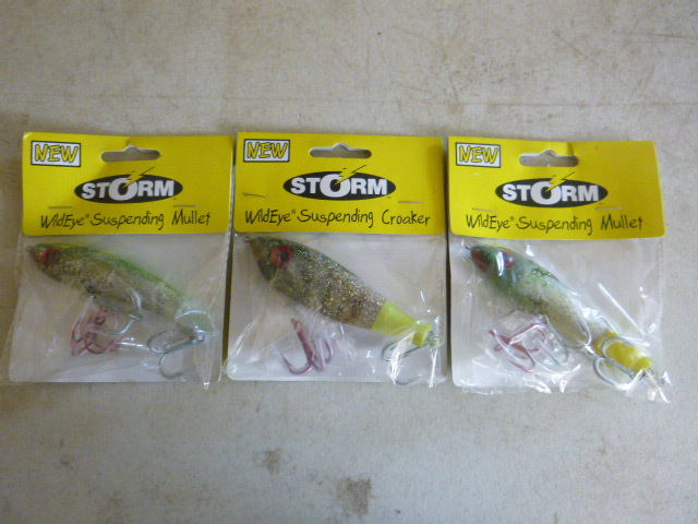 3 Storm Wildeye Suspending Lures