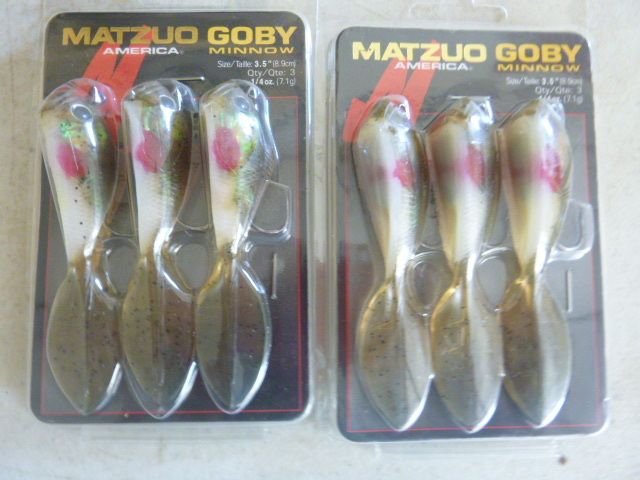 2 Packs of Matzuo Goby Minnows