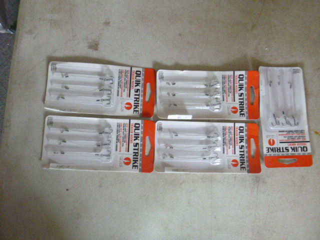 5 Packs of Pro Series Quik Strike Trailer Hooks