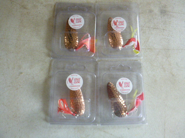 4 Eagle Claw Spoons