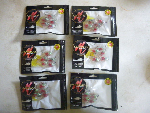 6 Packs of Matzuo Prism Shad Lures