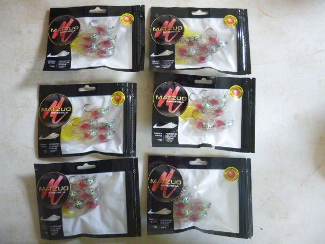 6 Packs of Matzuo Prism Shad Lures