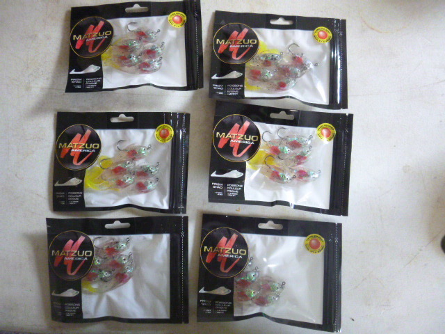 6 Packs of Matzuo Prism Shad Lures