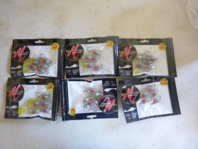6 Packs of Matzuo Prism Shad Lures
