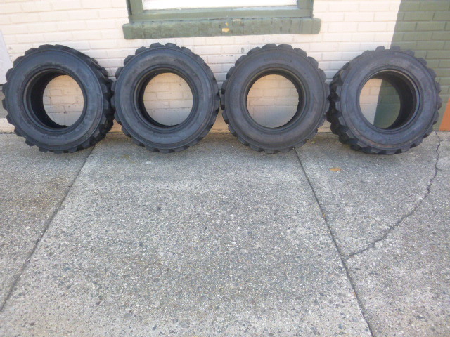 4 NEW Allied RBT Skidloader Tires