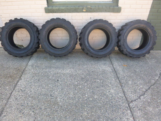 4 NEW Allied RBT Skidloader Tires