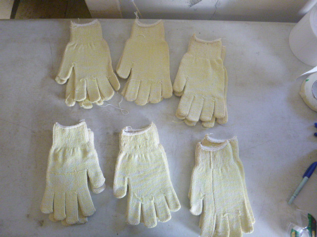 6 Pair of Gloves