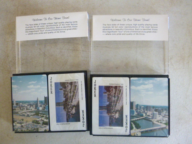 2 Packs of Playing Cards with Cases
