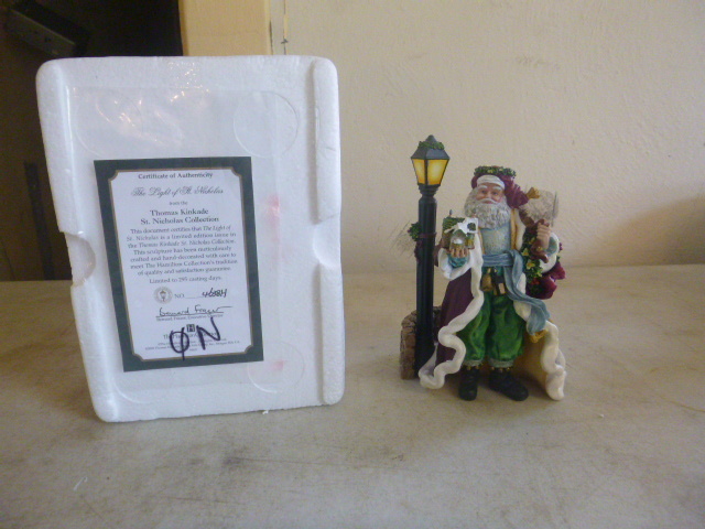 Hamilton Collection The Light of St. Nicholas Sculpture