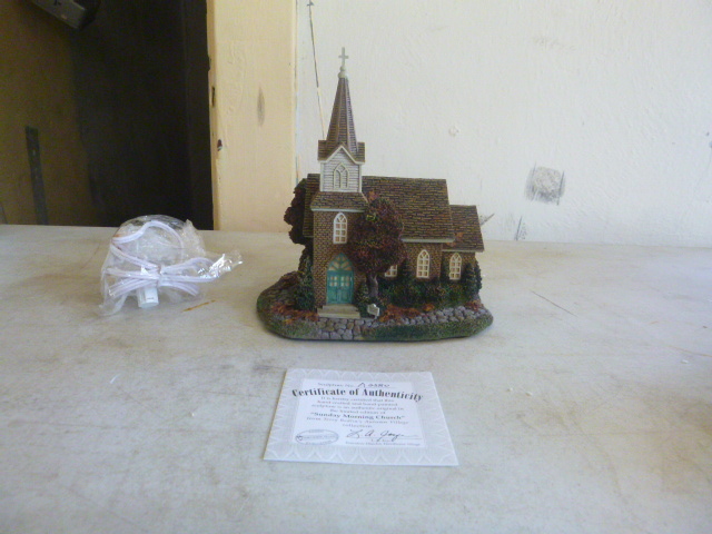 Hawthorne Village Sunday Morning Church Sculpture