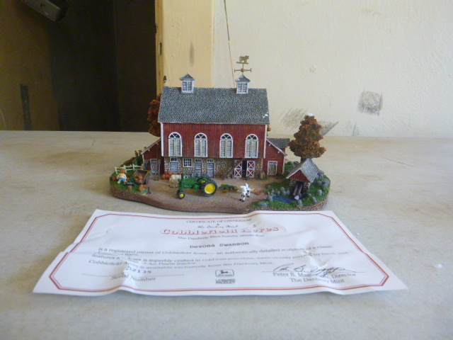 The Danbury Mint Cobblefield Acres Sculpture