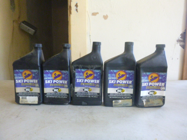 5 Bottles of Wake Runner Ski Power High Performance Oil