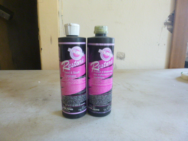 2 Bottles of Polaris Restore Swirl & Scuff Eliminator