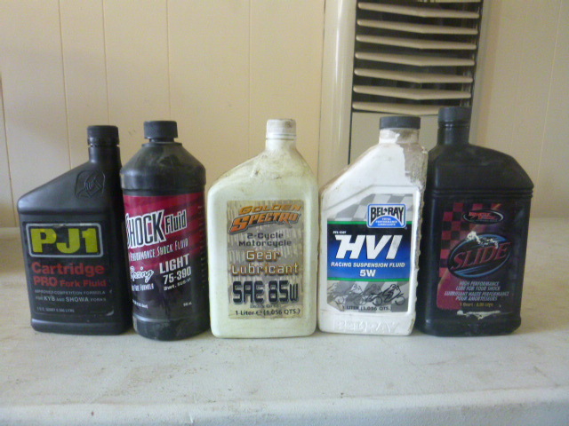 Miscellaneous Oils and Fluids