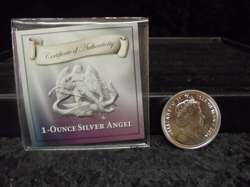 1 oz Silver Angel Coin, BU