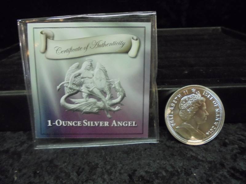 1 oz Silver Angel Coin, BU