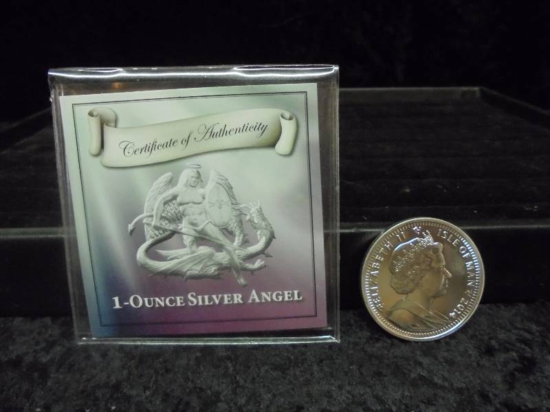 1 oz Silver Angel Coin, BU