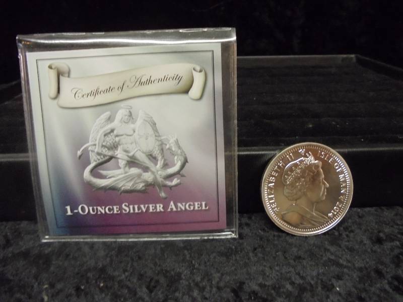 1 oz Silver Angel Coin, BU