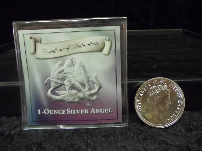 1 oz Silver Angel Coin, BU