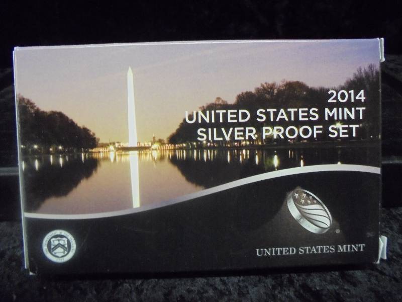 2014 US Mint Silver Proof Set