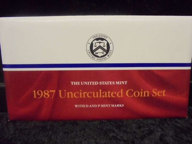 1987 US Uncirculated Coin Set