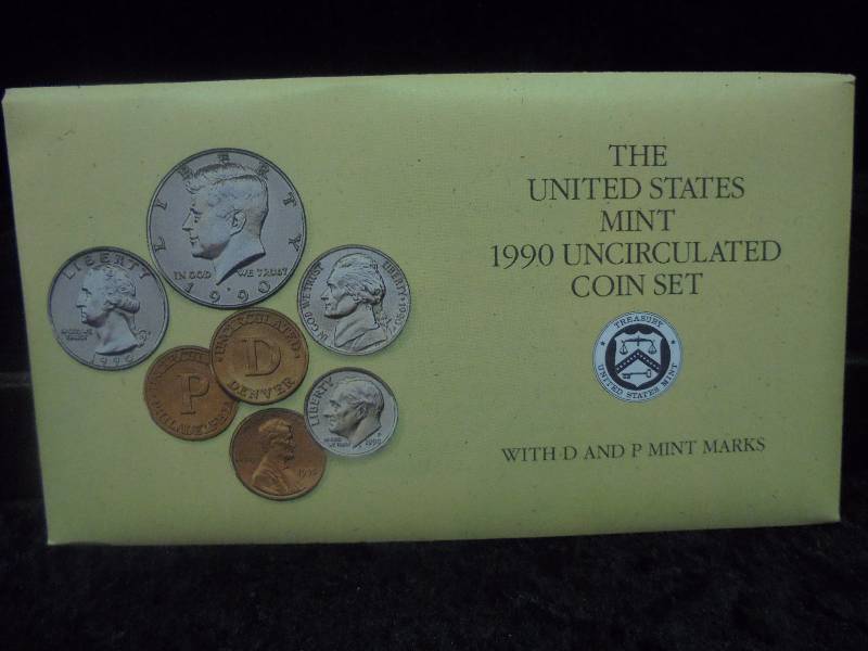 1990 US Uncirculated Coin Set