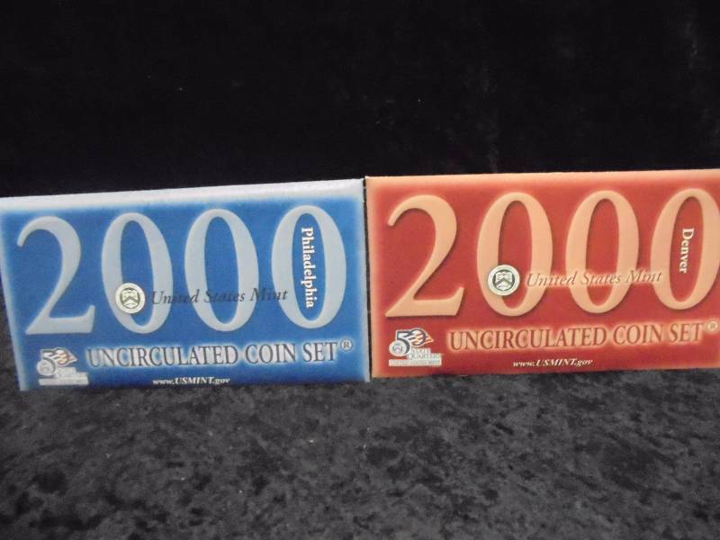 2000 US Uncirculated Coin Set