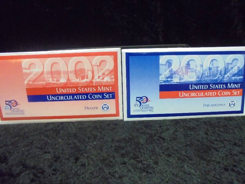 2002 US Uncirculated Coin Set
