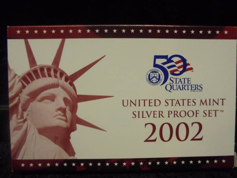 2002 US Mint Silver Proof Set