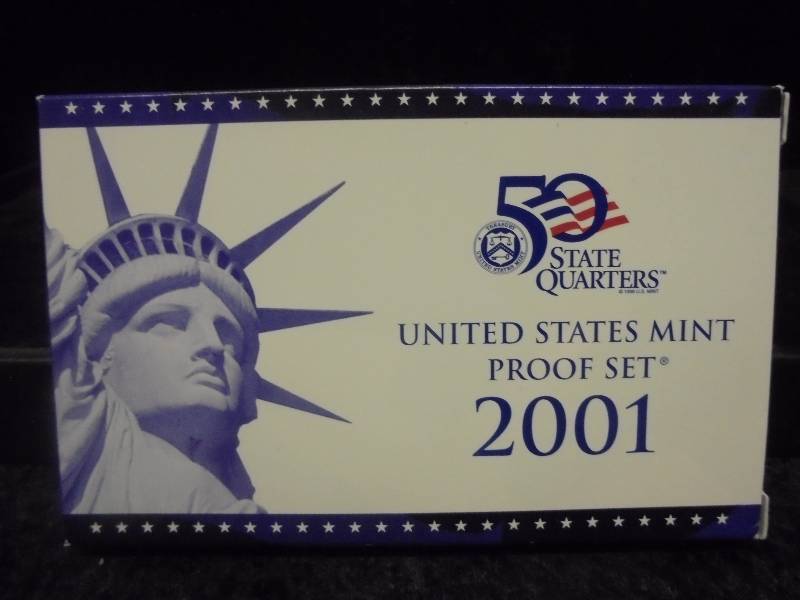 2001 US Mint Proof Set