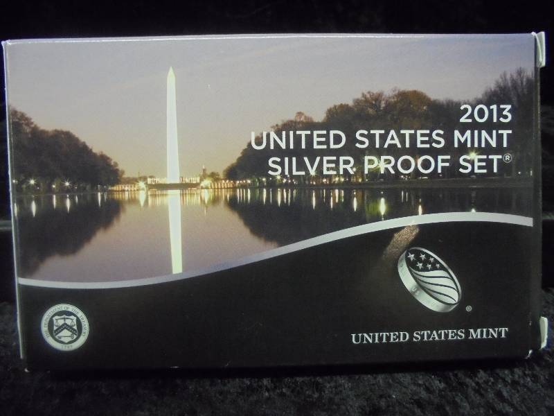 2013 US Mint SILVER Proof Set