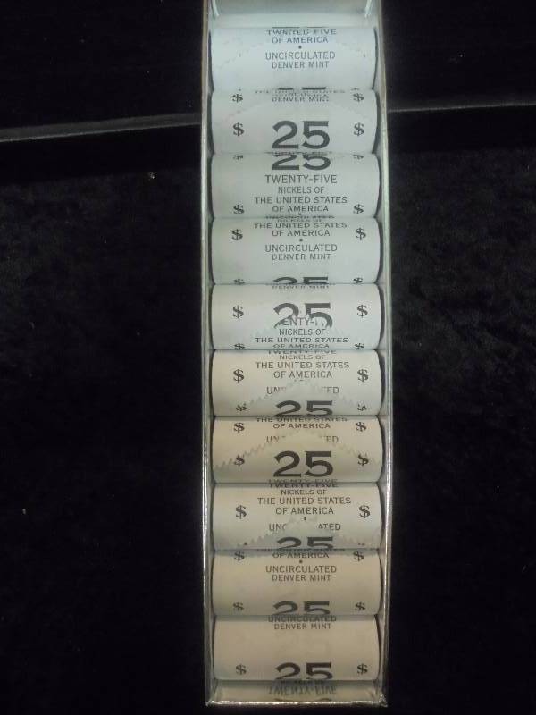 250 Nickels of the US, Uncirculated
