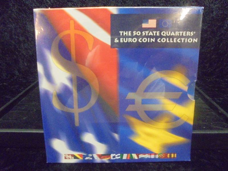 The 50 State Quarters & Euro Coin Collection