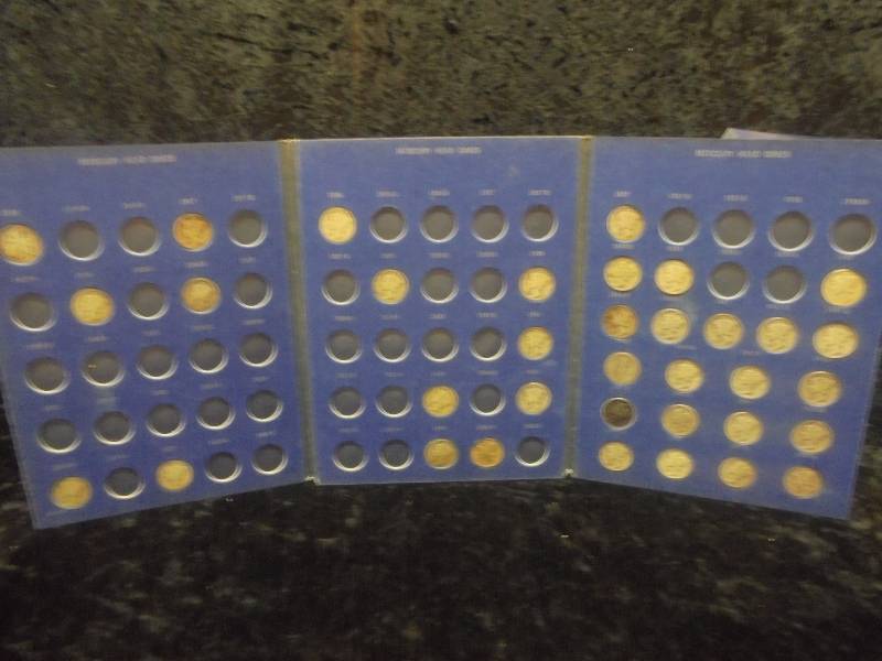 Lot - Mercury Head Dimes, Various Dates