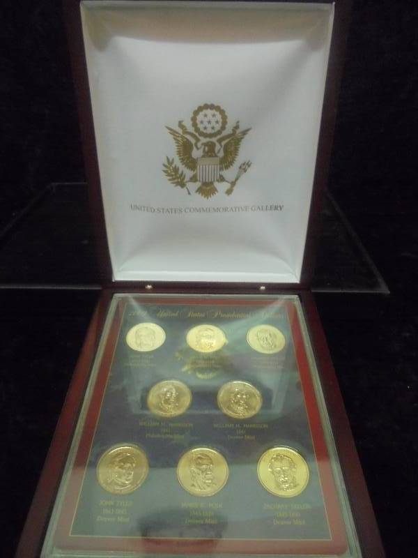 2009 US Presidential Dollars in Display