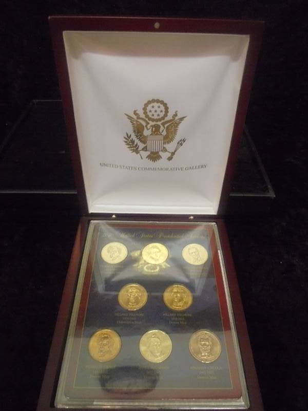 2010 US Presidential Dollars in Display