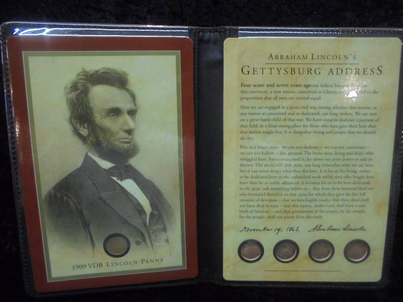 1909 VDB Lincoln Penny in Portfolio