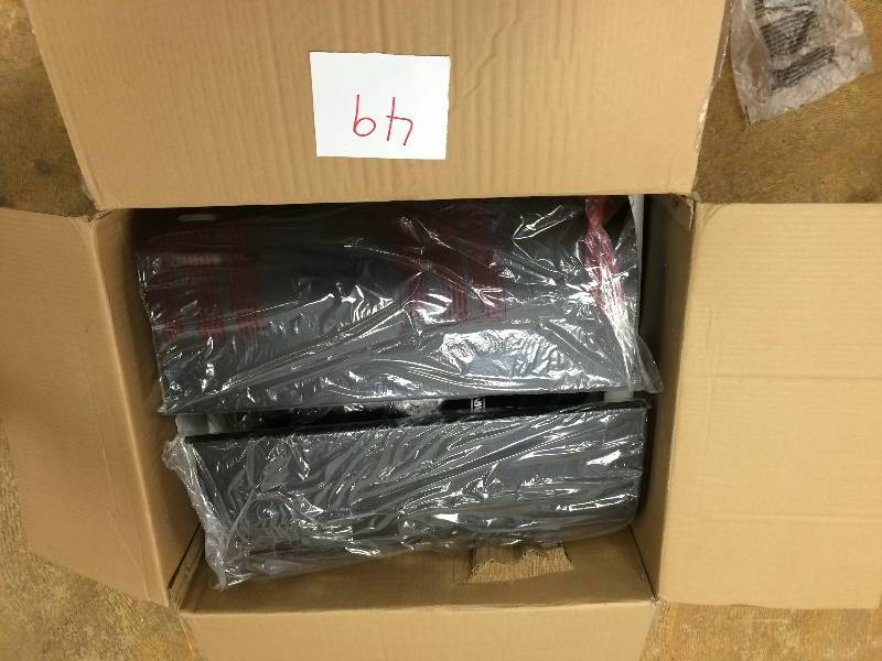 lot 49 image: NEW Brinkmann 24 in. 1750-Watt Electric Patio Grill in Slate