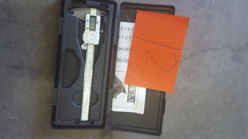 lot 13 image: Empire 6 in. Digital Caliper